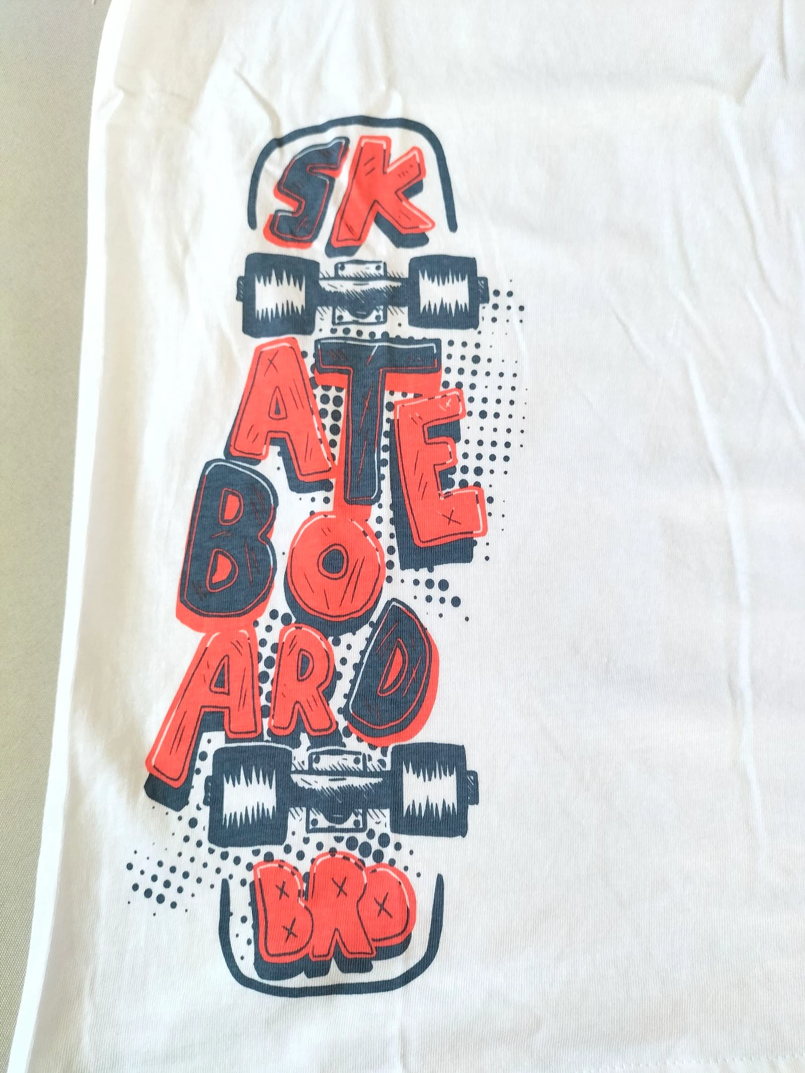 Camiseta Skate 12 anos | In Extenso | Novo | Branco e multicolorido – photo 3